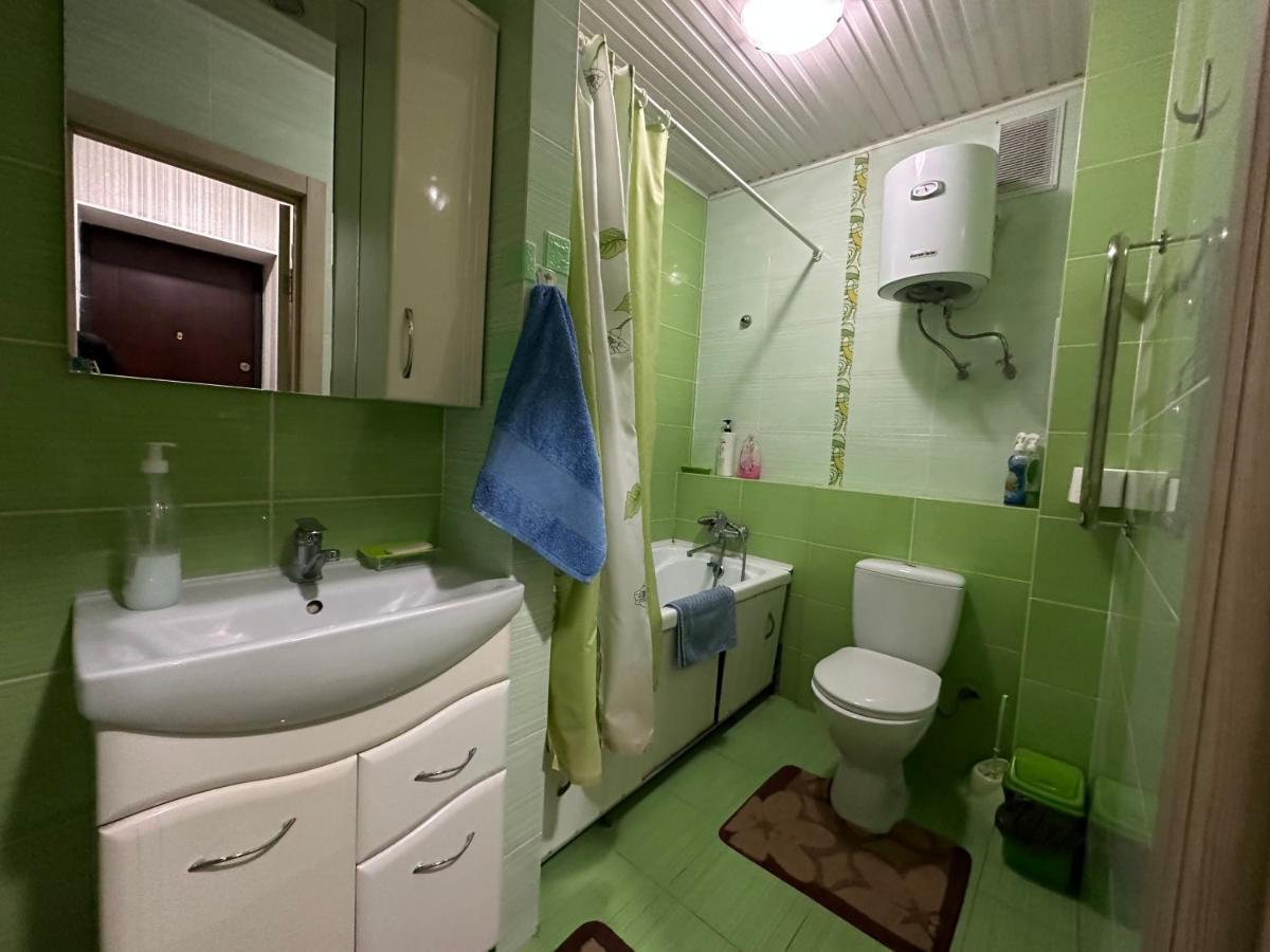 One-Room Apartment Opposite Almaty Airport Turksib Eksteriør bilde